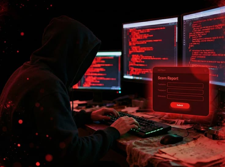 Scam Report Illustration